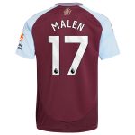 aston villa adidas home shirt 2024-25 with malen 17 printing Collection | Official Aston Villa FC Gear Online