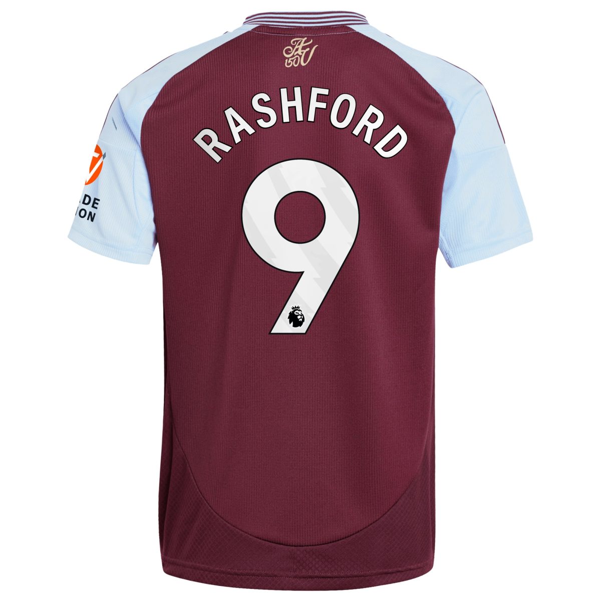 aston villa adidas home shirt 2024-25 with rashford 9 printing Collection | Official Aston Villa FC Gear Online