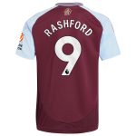 aston villa adidas home shirt 2024-25 with rashford 9 printing Collection | Official Aston Villa FC Gear Online