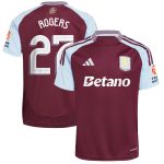 aston villa adidas home shirt 2024-25 with rogers 27 cup printing Collection | Official Aston Villa FC Gear Online
