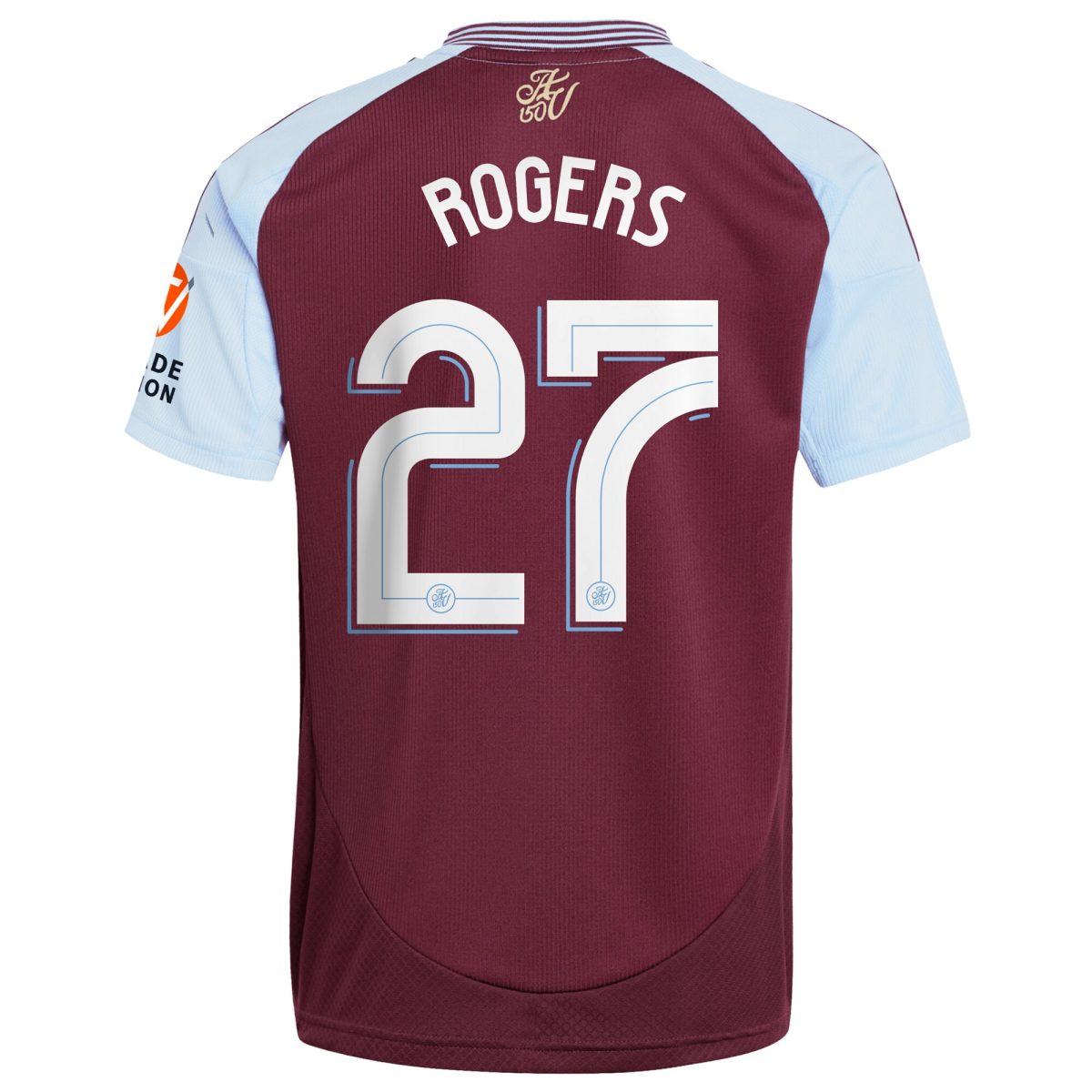 aston villa adidas home shirt 2024-25 with rogers 27 cup printing Collection | Official Aston Villa FC Gear Online