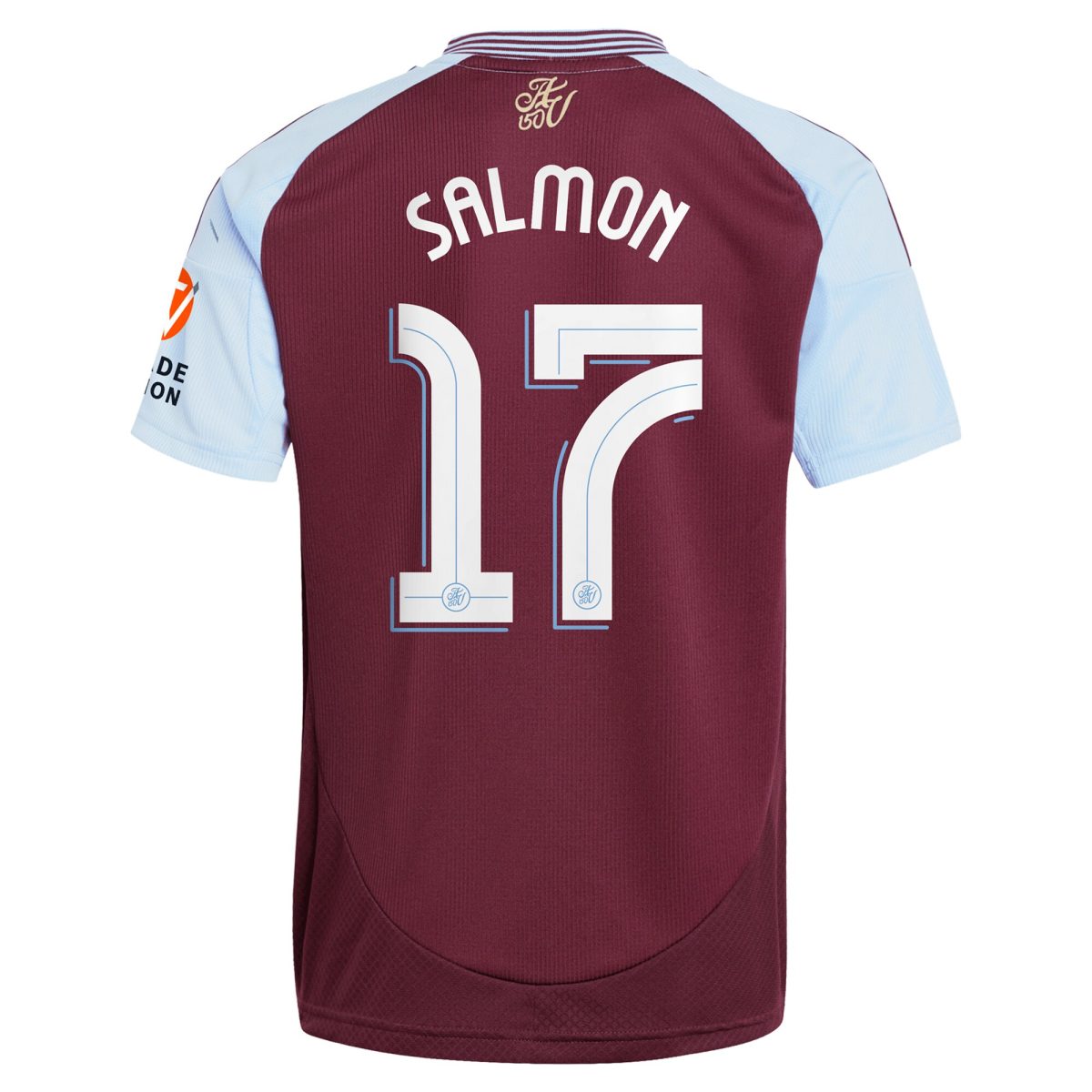 aston villa adidas home shirt 2024-25 with salmon 17 cup printing Collection | Official Aston Villa FC Gear Online