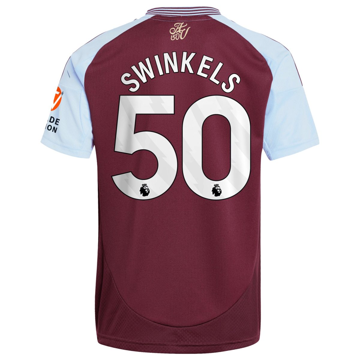 aston villa adidas home shirt 2024-25 with swinkels 50 printing Collection | Official Aston Villa FC Gear Online