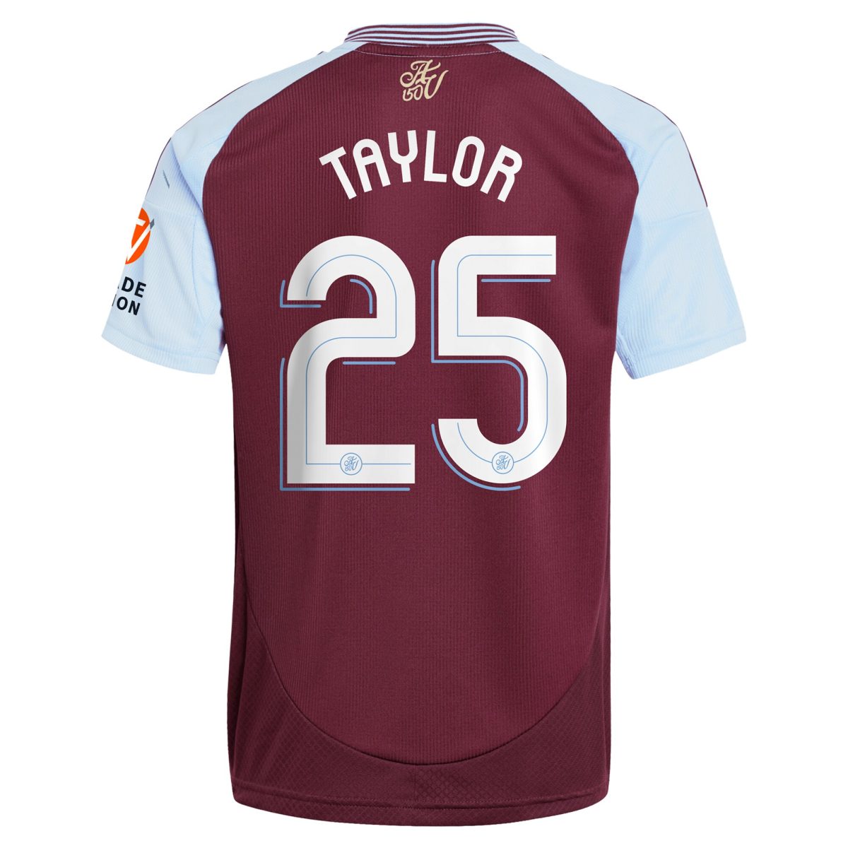 aston villa adidas home shirt 2024-25 with taylor 25 cup printing Collection | Official Aston Villa FC Gear Online
