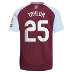 aston villa adidas home shirt 2024-25 with taylor 25 cup printing Collection | Official Aston Villa FC Gear Online