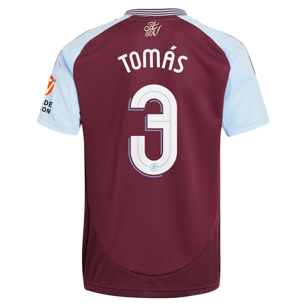 aston villa adidas home shirt 2024-25 with tomás 3 cup printing Collection | Official Aston Villa FC Gear Online