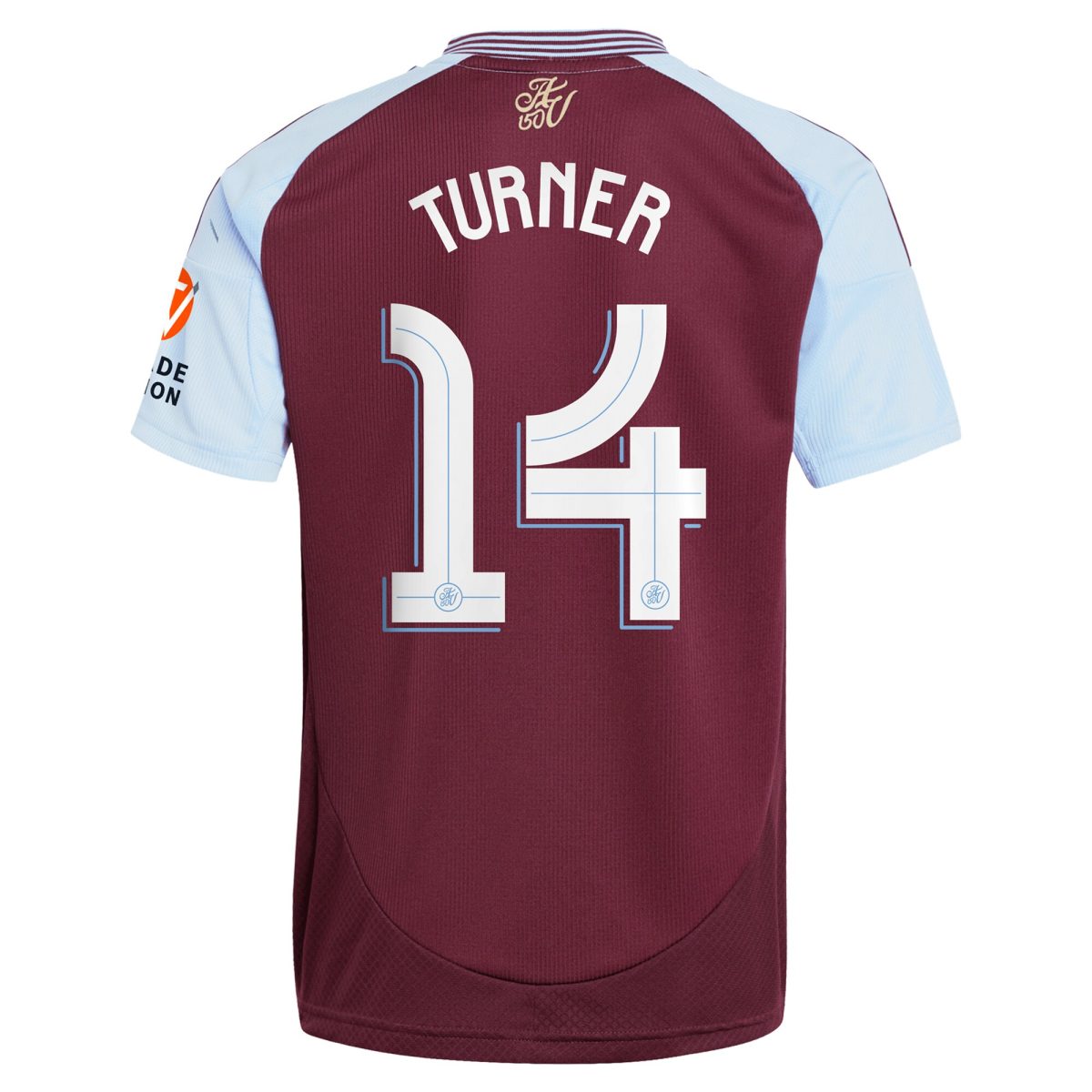aston villa adidas home shirt 2024-25 with turner 14 cup printing Collection | Official Aston Villa FC Gear Online