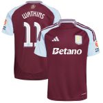 aston villa adidas home shirt 2024-25 with watkins 11 cup printing Collection | Official Aston Villa FC Gear Online