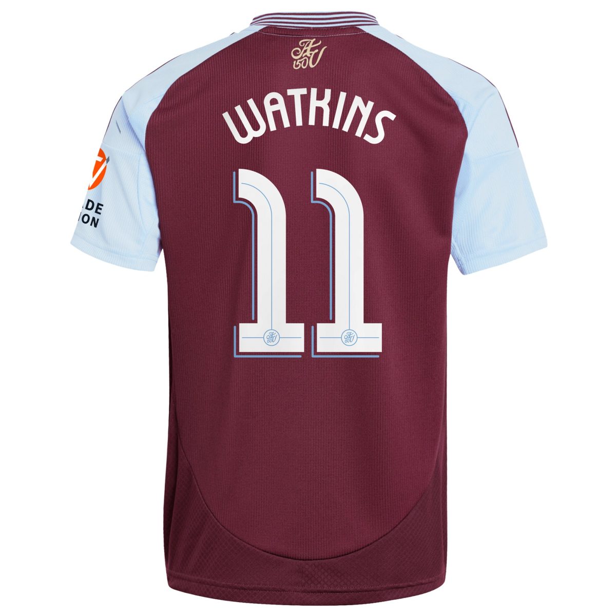 aston villa adidas home shirt 2024-25 with watkins 11 cup printing Collection | Official Aston Villa FC Gear Online