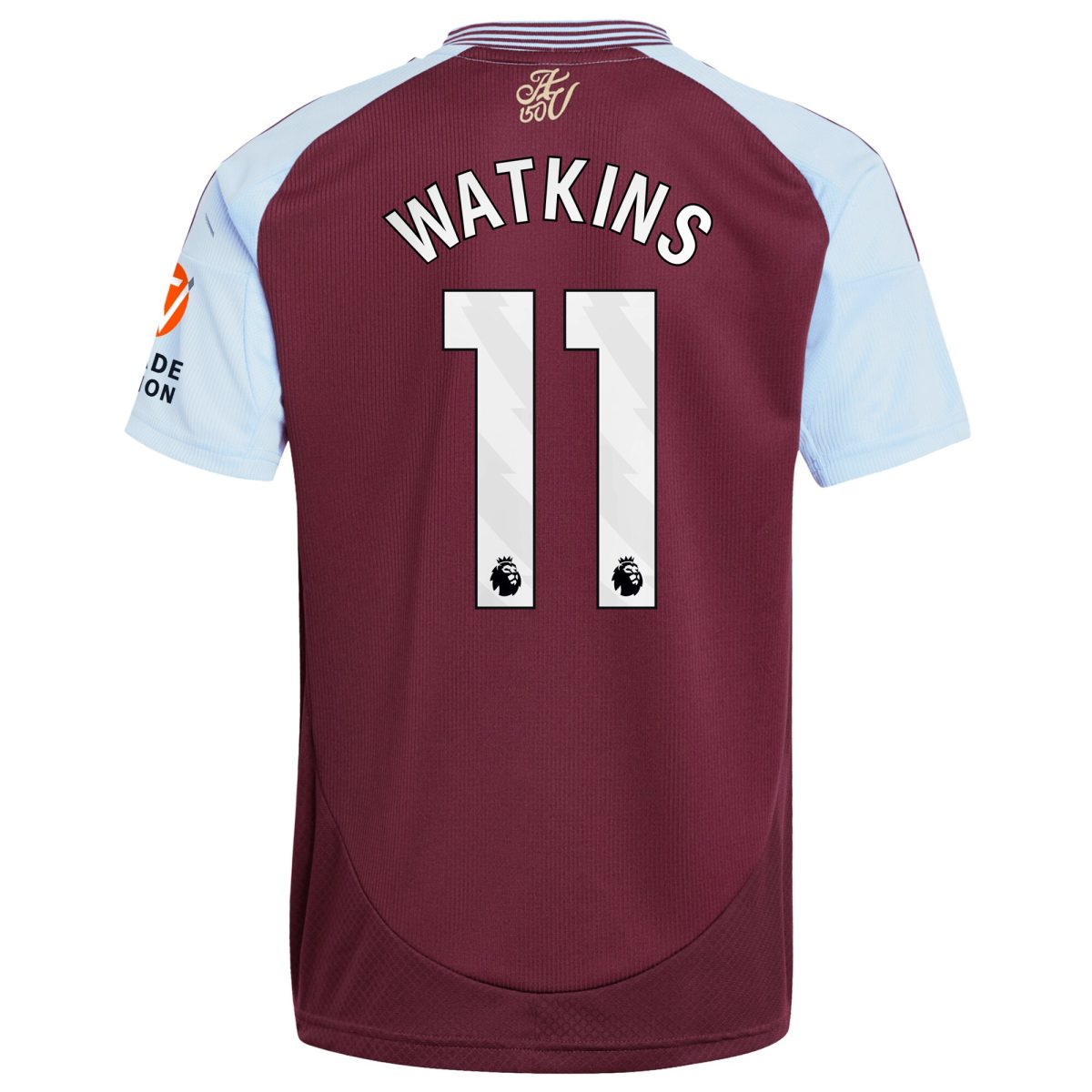 aston villa adidas home shirt 2024-25 with watkins 11 printing Collection | Official Aston Villa FC Gear Online