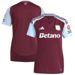 aston villa adidas home shirt 2024-25 – womens Collection | Official Aston Villa FC Gear Online