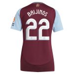 aston villa adidas home shirt 2024-25 – womens with baijings 22 cup printing Collection | Official Aston Villa FC Gear Online