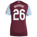 aston villa adidas home shirt 2024-25 – womens with bogarde 26 cup printing Collection | Official Aston Villa FC Gear Online
