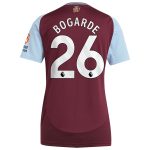 aston villa adidas home shirt 2024-25 – womens with bogarde 26 printing Collection | Official Aston Villa FC Gear Online