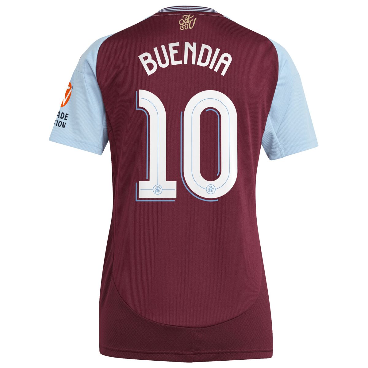 aston villa adidas home shirt 2024-25 – womens with buendia 10 cup printing Collection | Official Aston Villa FC Gear Online
