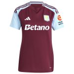 aston villa adidas home shirt 2024-25 – womens with buendia 10 printing Collection | Official Aston Villa FC Gear Online