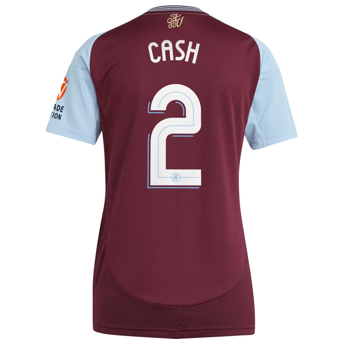 aston villa adidas home shirt 2024-25 – womens with cash 2 cup printing Collection | Official Aston Villa FC Gear Online
