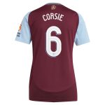 aston villa adidas home shirt 2024-25 – womens with corsie 6 cup printing Collection | Official Aston Villa FC Gear Online