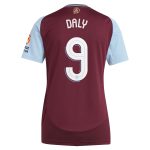 aston villa adidas home shirt 2024-25 – womens with daly 9 cup printing Collection | Official Aston Villa FC Gear Online