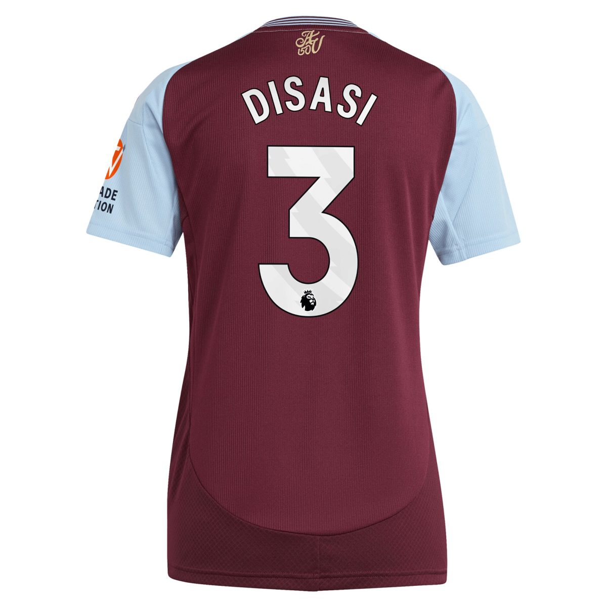 aston villa adidas home shirt 2024-25 – womens with disasi 3 printing Collection | Official Aston Villa FC Gear Online