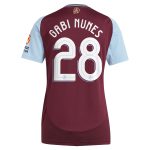 aston villa adidas home shirt 2024-25 – womens with gabi nunes 28 cup printing Collection | Official Aston Villa FC Gear Online