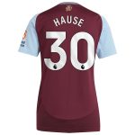 aston villa adidas home shirt 2024-25 – womens with hause 30 printing Collection | Official Aston Villa FC Gear Online