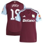 aston villa adidas home shirt 2024-25 – womens with jaden 19 cup printing Collection | Official Aston Villa FC Gear Online