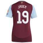 aston villa adidas home shirt 2024-25 – womens with jaden 19 cup printing Collection | Official Aston Villa FC Gear Online