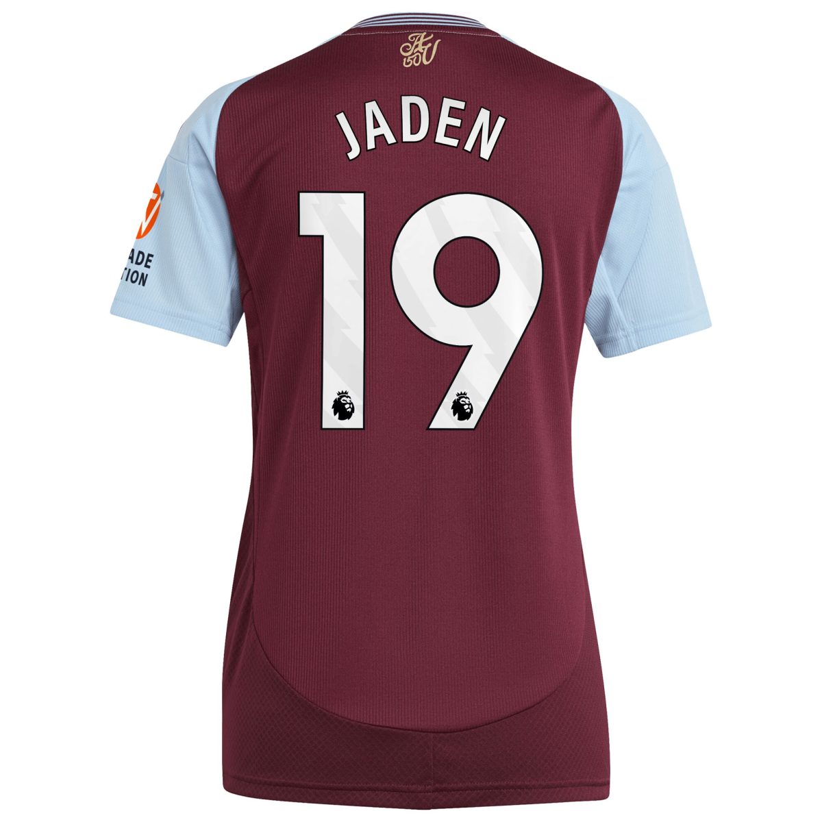 aston villa adidas home shirt 2024-25 – womens with jaden 19 printing Collection | Official Aston Villa FC Gear Online