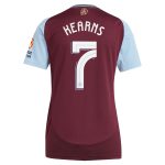 aston villa adidas home shirt 2024-25 – womens with kearns 7 cup printing Collection | Official Aston Villa FC Gear Online