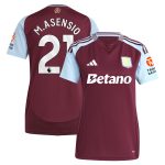 aston villa adidas home shirt 2024-25 – womens with m.asensio 21 printing Collection | Official Aston Villa FC Gear Online