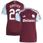 aston villa adidas home shirt 2024-25 – womens with maatsen 22 cup printing Collection | Official Aston Villa FC Gear Online
