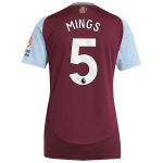 aston villa adidas home shirt 2024-25 – womens with mings 5 printing Collection | Official Aston Villa FC Gear Online