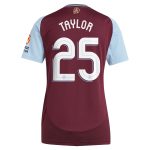 aston villa adidas home shirt 2024-25 – womens with taylor 25 cup printing Collection | Official Aston Villa FC Gear Online