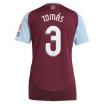 aston villa adidas home shirt 2024-25 – womens with tomás 3 cup printing Collection | Official Aston Villa FC Gear Online