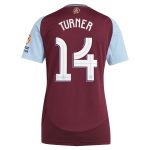 aston villa adidas home shirt 2024-25 – womens with turner 14 cup printing Collection | Official Aston Villa FC Gear Online