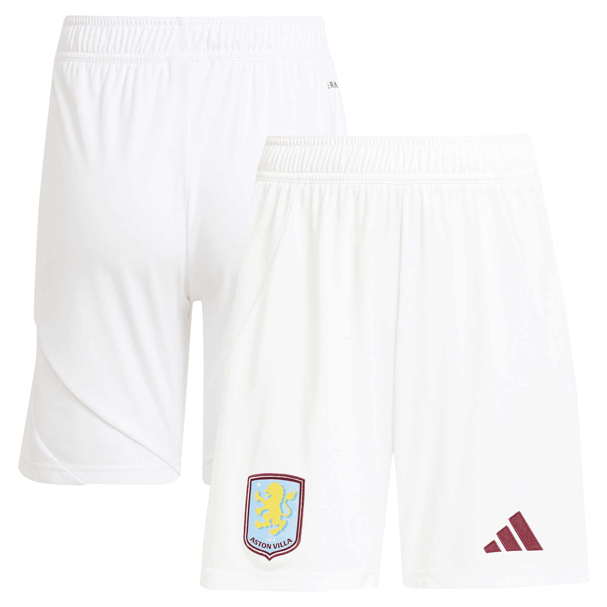 aston villa adidas home shorts 2024-25 with custom printing Collection | Official Aston Villa FC Gear Online