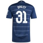 aston villa adidas third authentic shirt 2024-25 with bailey 31 cup printing Collection | Official Aston Villa FC Gear Online