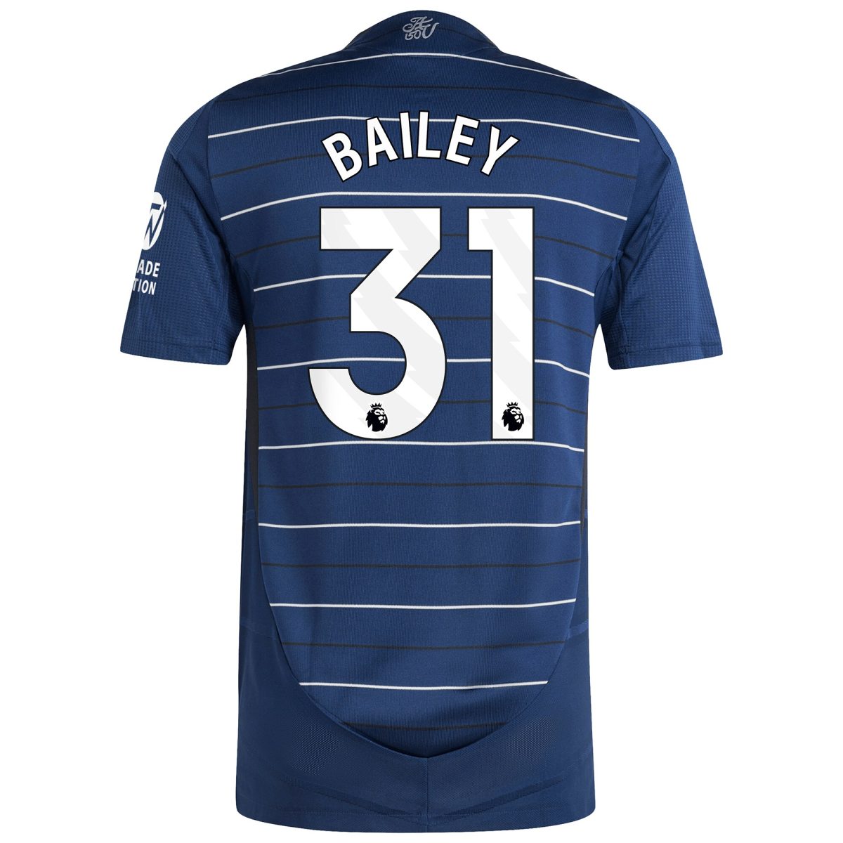 aston villa adidas third authentic shirt 2024-25 with bailey 31 printing Collection | Official Aston Villa FC Gear Online