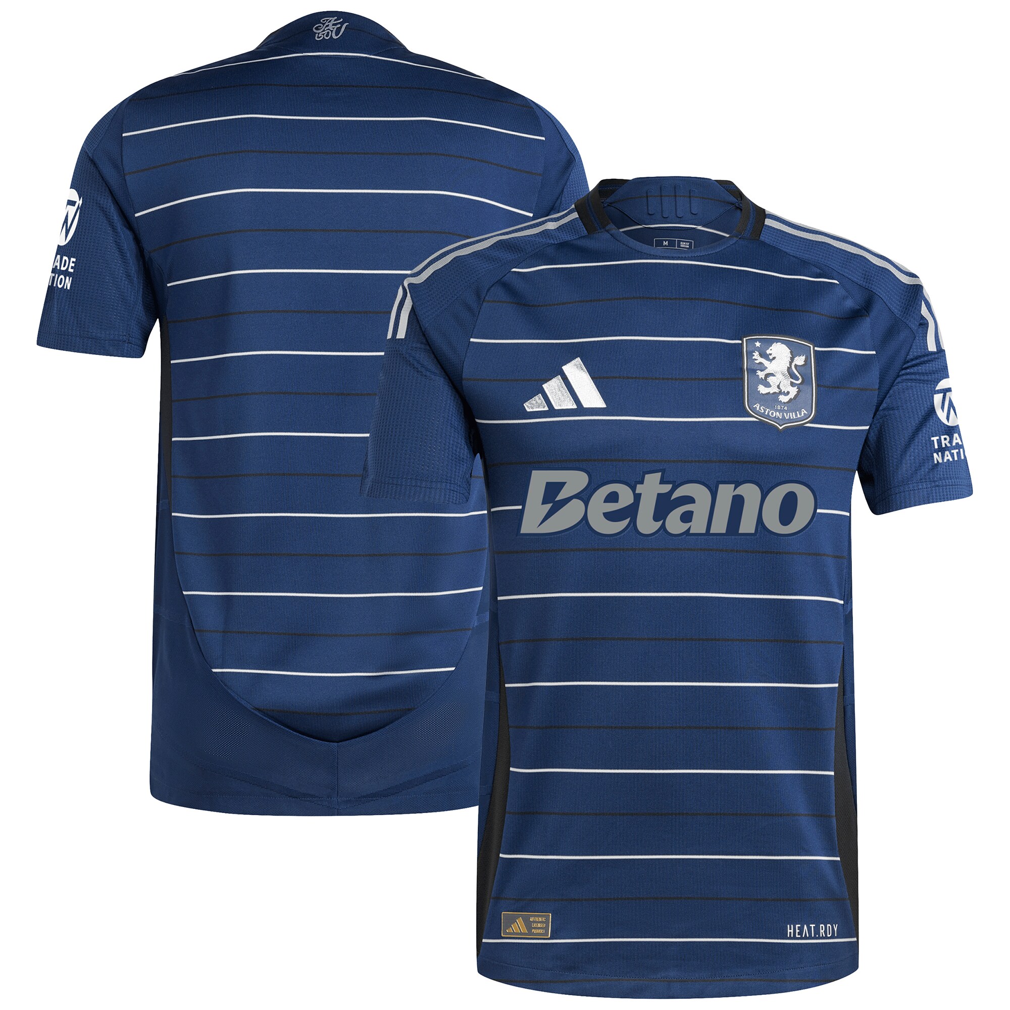 aston villa adidas third authentic shirt 2024-25 with custom printing Collection | Official Aston Villa FC Gear Online