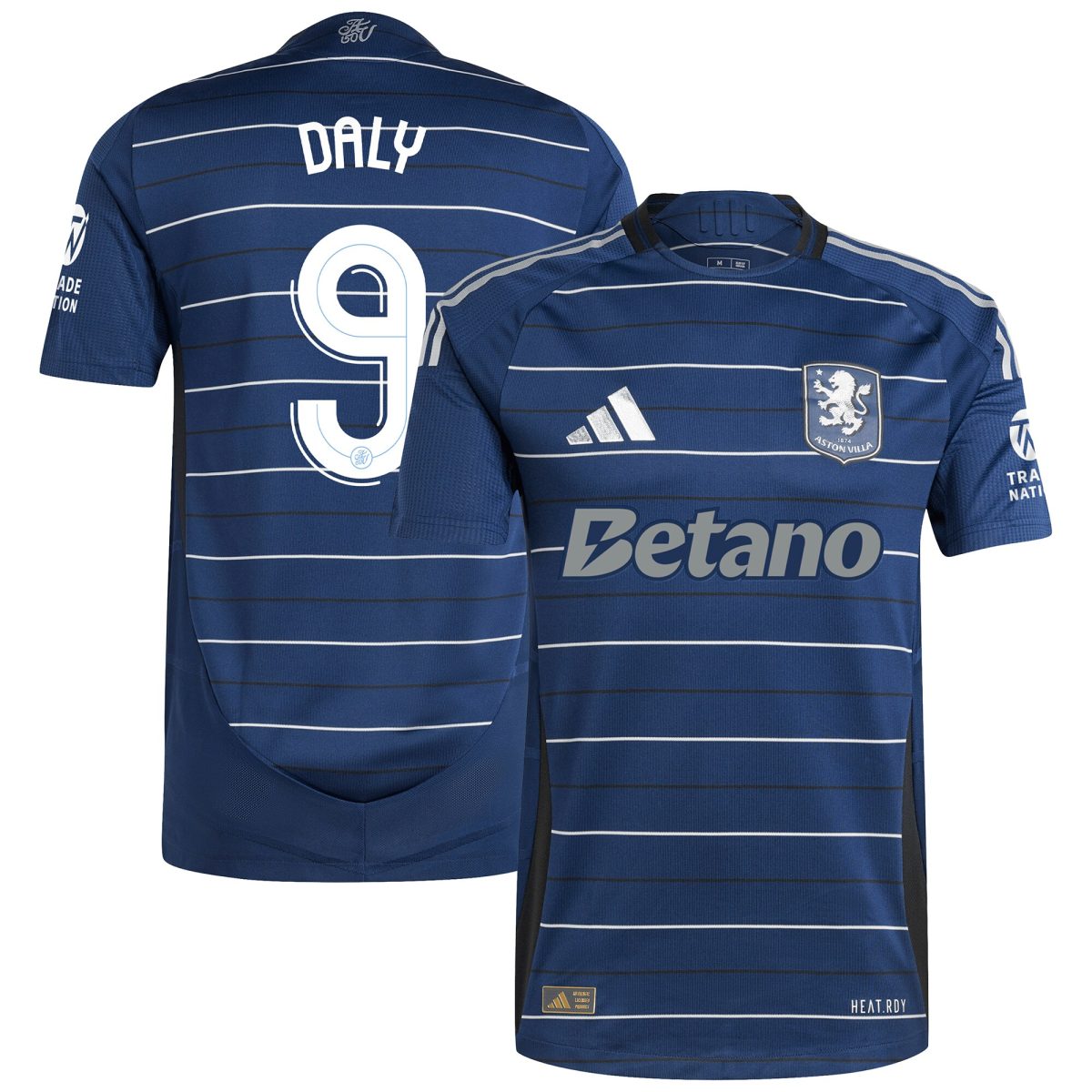 aston villa adidas third authentic shirt 2024-25 with daly 9 cup printing Collection | Official Aston Villa FC Gear Online