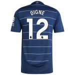 aston villa adidas third authentic shirt 2024-25 with digne 12 printing Collection | Official Aston Villa FC Gear Online