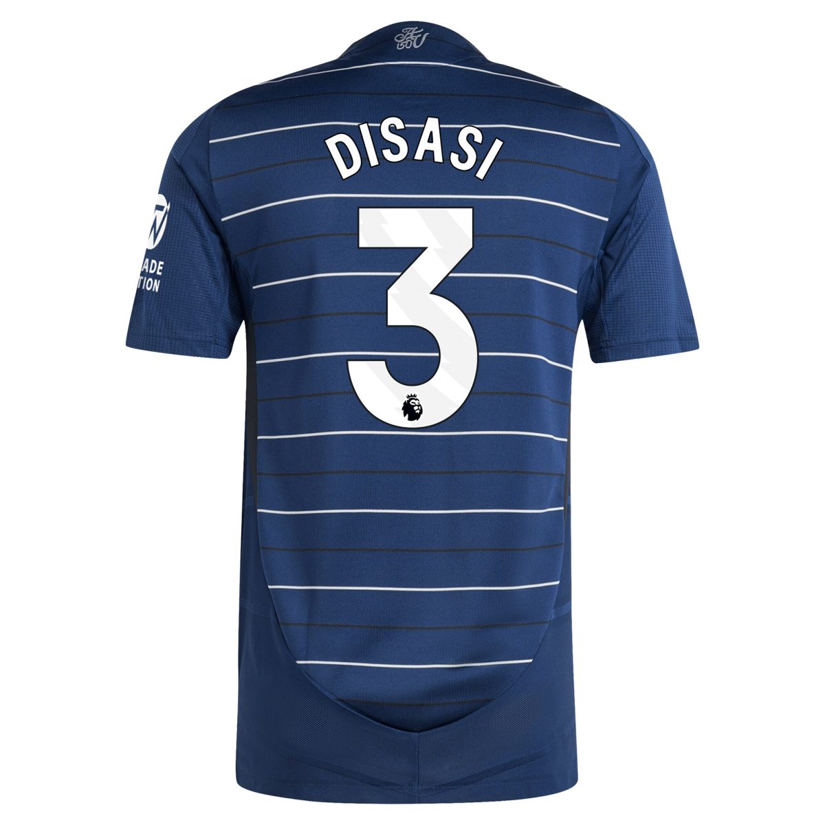 aston villa adidas third authentic shirt 2024-25 with disasi 3 printing Collection | Official Aston Villa FC Gear Online