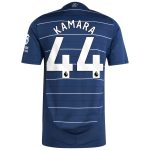 aston villa adidas third authentic shirt 2024-25 with kamara 44 printing Collection | Official Aston Villa FC Gear Online