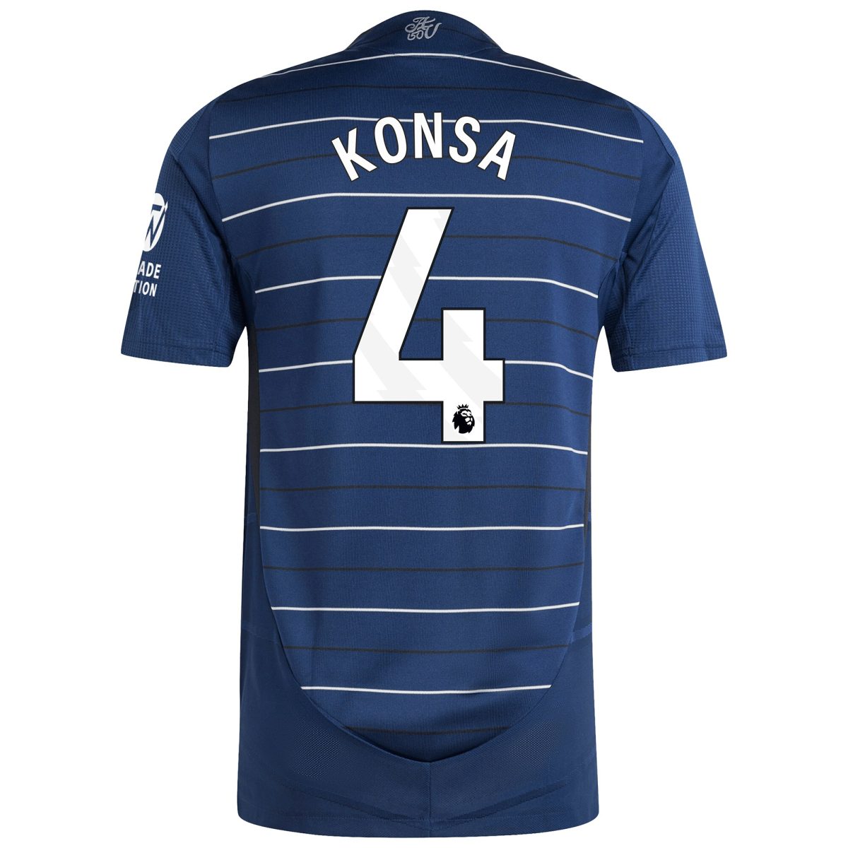 aston villa adidas third authentic shirt 2024-25 with konsa 4 printing Collection | Official Aston Villa FC Gear Online