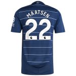 aston villa adidas third authentic shirt 2024-25 with maatsen 22 printing Collection | Official Aston Villa FC Gear Online