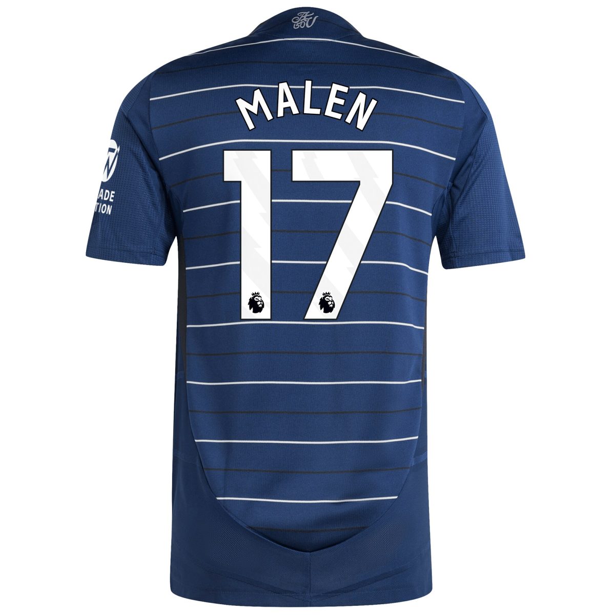 aston villa adidas third authentic shirt 2024-25 with malen 17 printing Collection | Official Aston Villa FC Gear Online