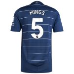 aston villa adidas third authentic shirt 2024-25 with mings 5 printing Collection | Official Aston Villa FC Gear Online