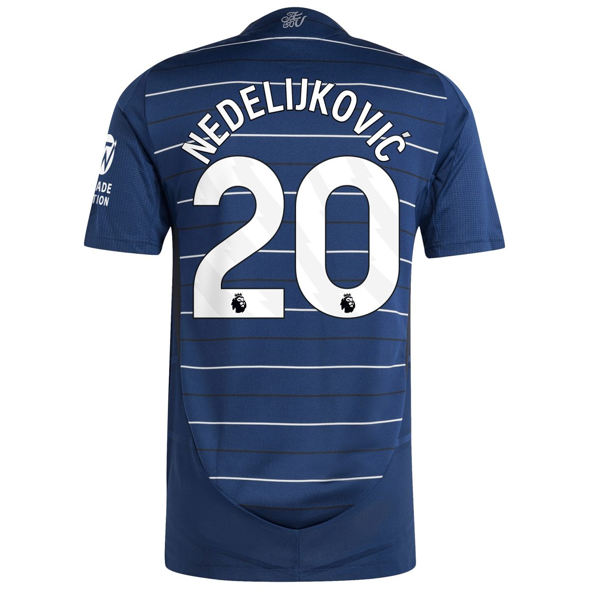 aston villa adidas third authentic shirt 2024-25 with nedeljković 20 printing Collection | Official Aston Villa FC Gear Online
