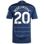 aston villa adidas third authentic shirt 2024-25 with nedeljković 20 printing Collection | Official Aston Villa FC Gear Online